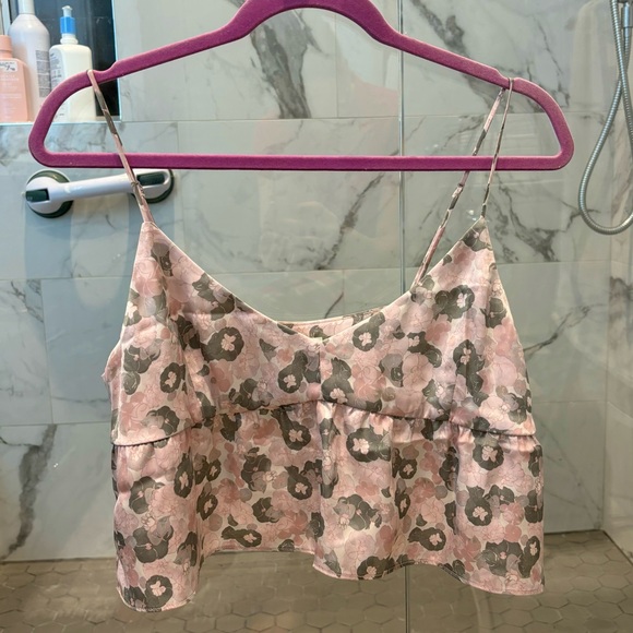 Aritzia - Wilfred Lover Camisole Flower Top New Size M - Picture 3 of 6